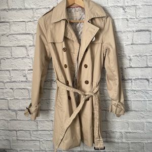 Beige/Tan Rain Coat